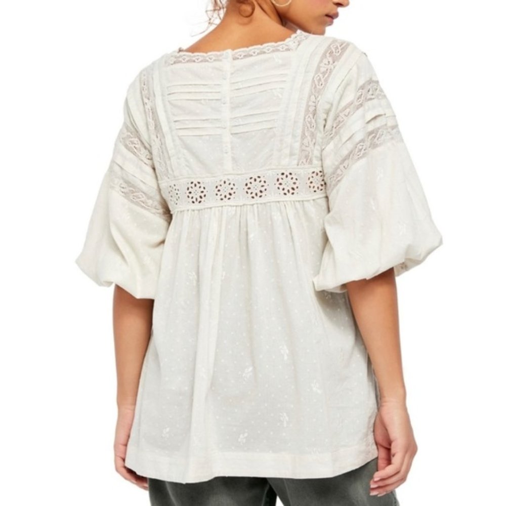 Free People Azalea Lace Tunic. - Picture 3 of 4